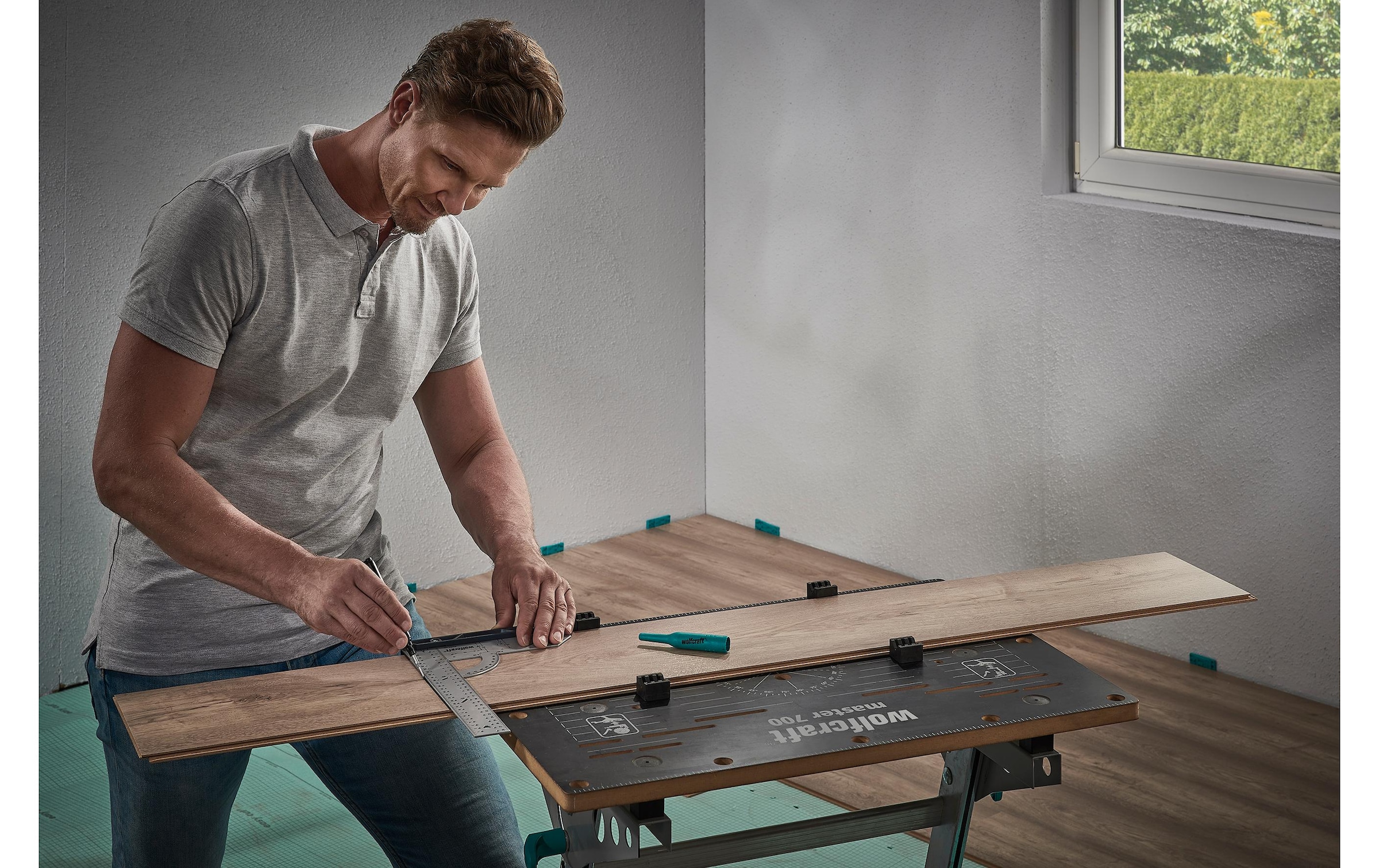 Wolfcraft Zollstock »Laminat«