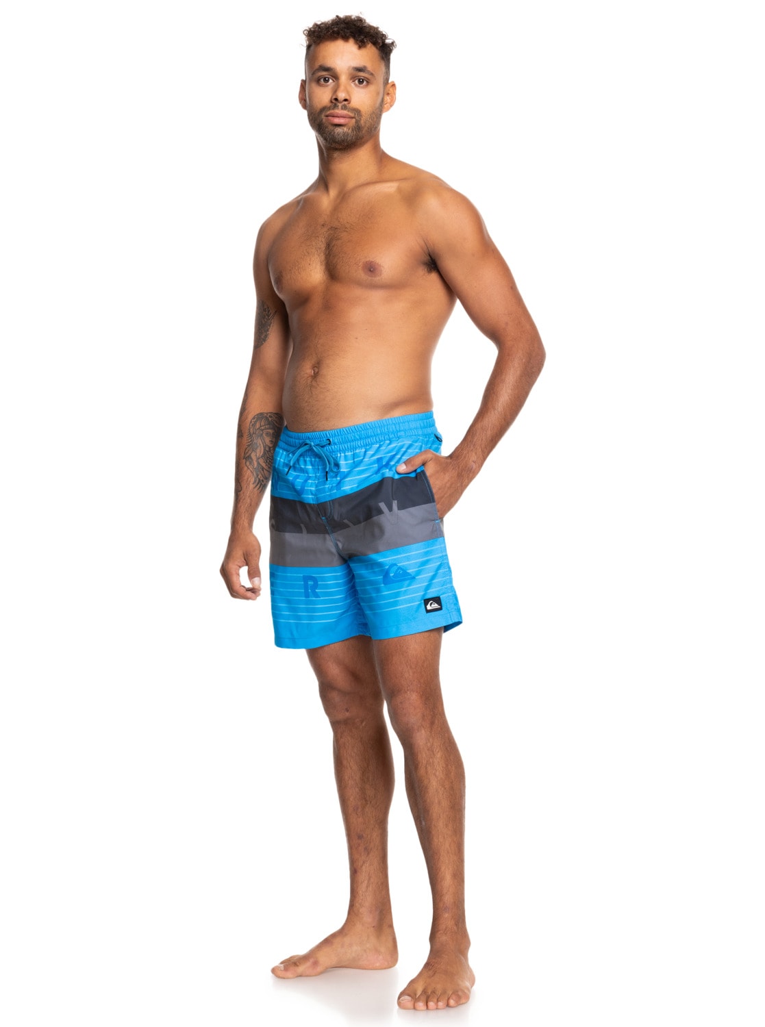 Quiksilver Badeshorts »Word Block 17"«