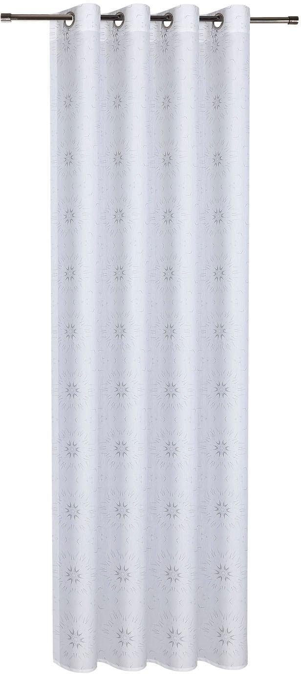 Gerster Vorhang »Gian«, (1 St.), HxB: 235x140, Moderner Ösenschal bedruckt  online shoppen | Jelmoli-Versand