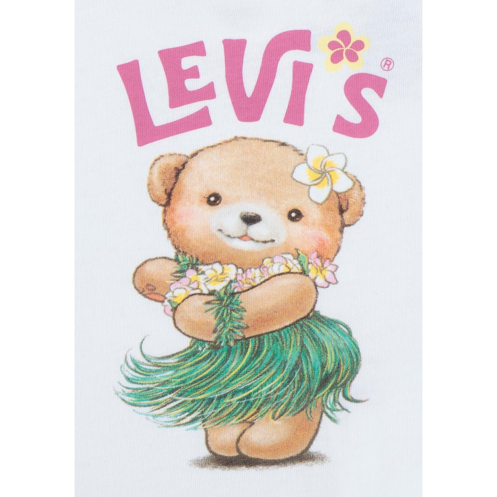 Levi's® Kids Print-Shirt »LVG HULA RUFFLE SHOULDER TEE«