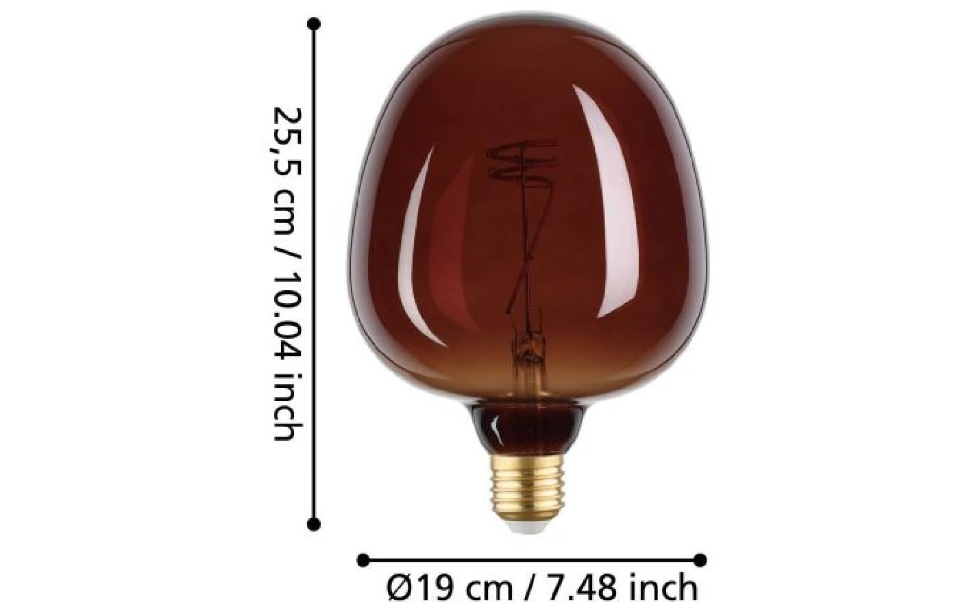 EGLO LED Deckenleuchte »Lampe 4 W E27«, 1 flammig