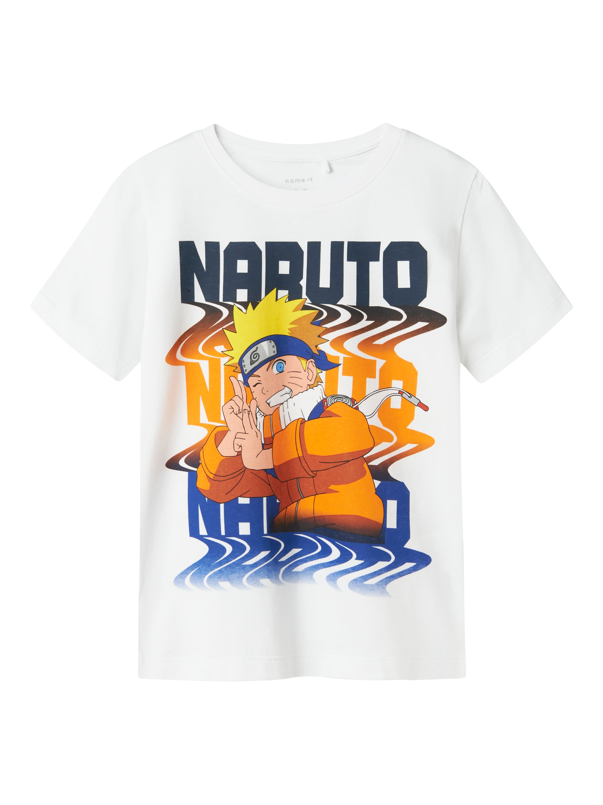 Name It T-Shirt »NKMFUKAS NARUTO SS TOP SKY«, mit grossem Naruto-Frontdruck