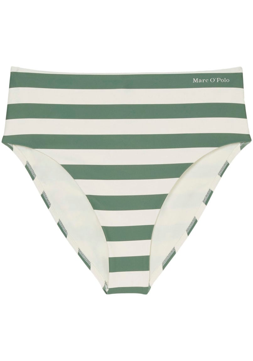 Marc O'Polo Highwaist-Bikini-Hose, mit kleinem Logoschriftzug seitlich