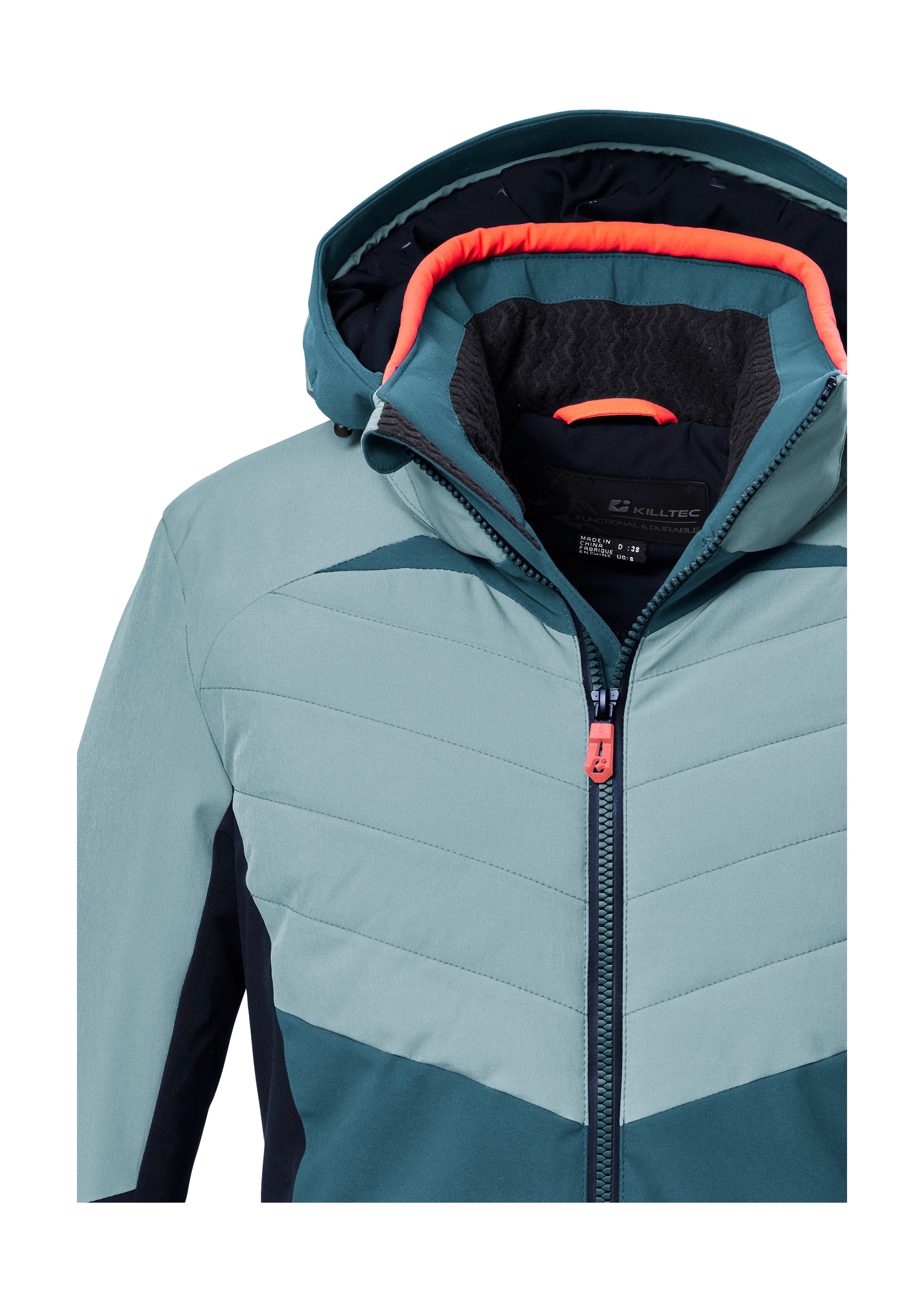 Killtec Skijacke »KSW 34 WMN SKI JCKT«, Atmungsaktive, winddichte Damenjacke mit 10.000 mm Wassersäule