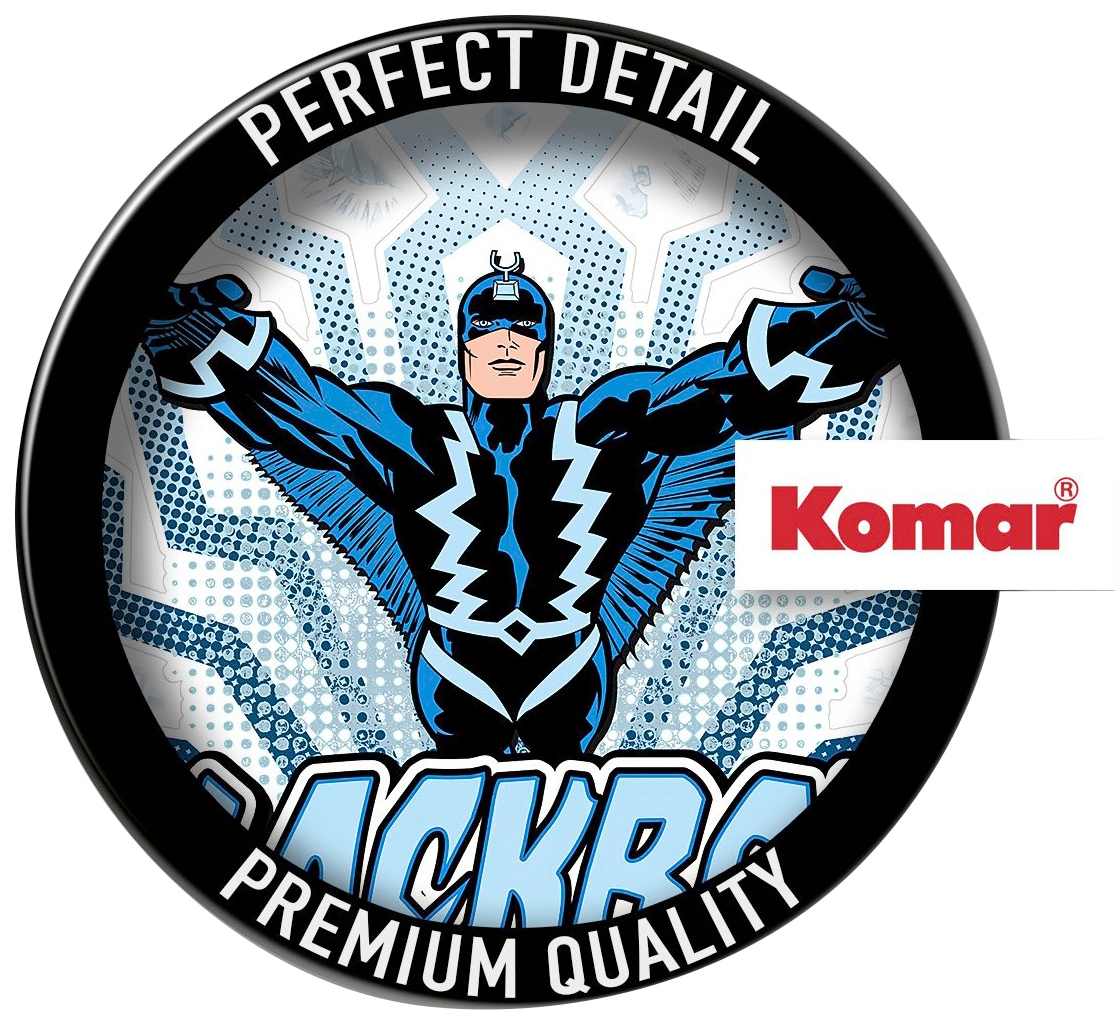 Komar Wandtattoo »Blackbolt Comic Classic - Grösse 50 x 70 cm«, (1 St.), selbstklebend, Wandsticker, Kinderzimmer