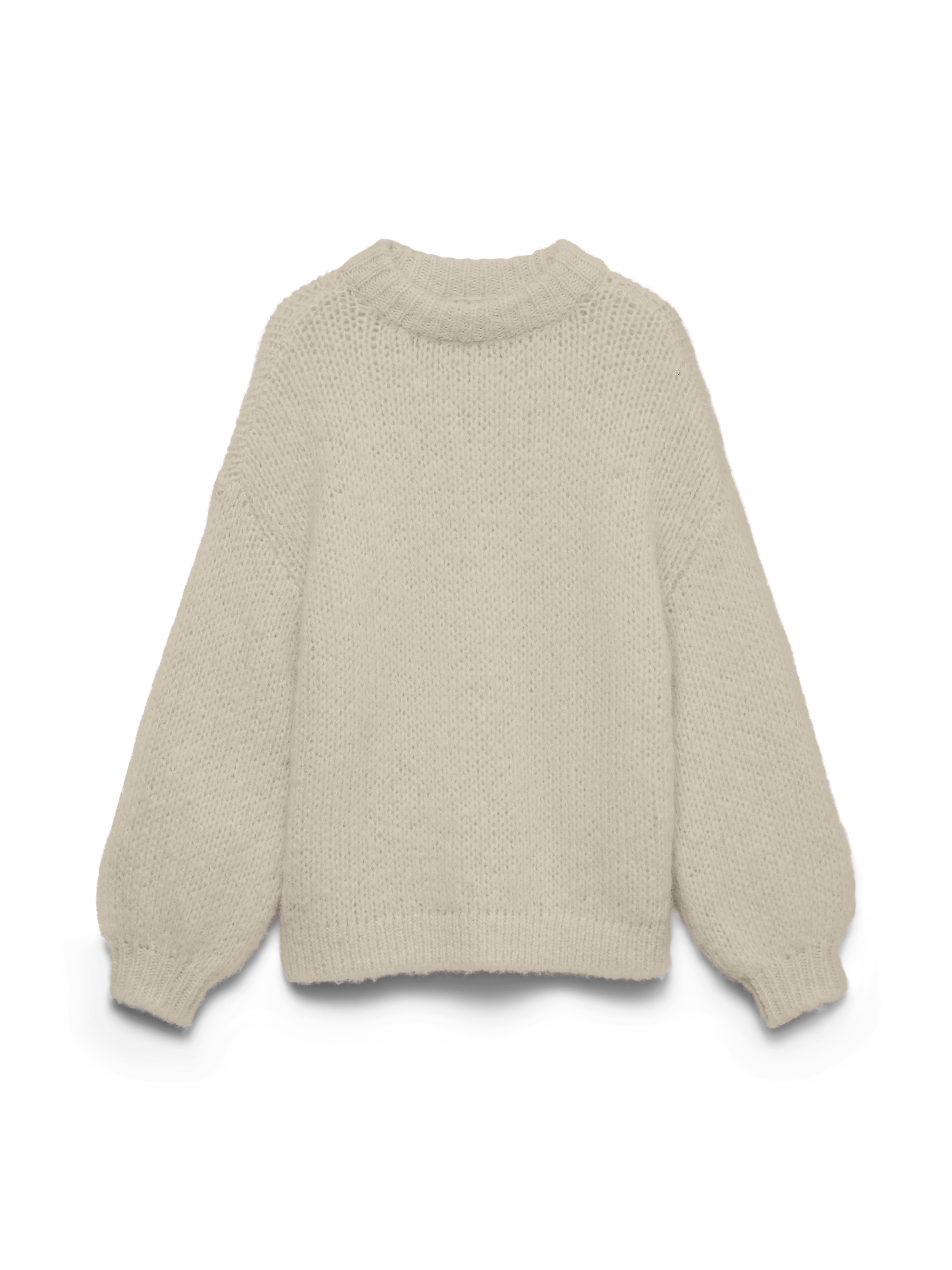 Vero Moda Strickpullover "VMMAYBE LS HIGH NECK PULLOVER NOOS" Kunstfaser