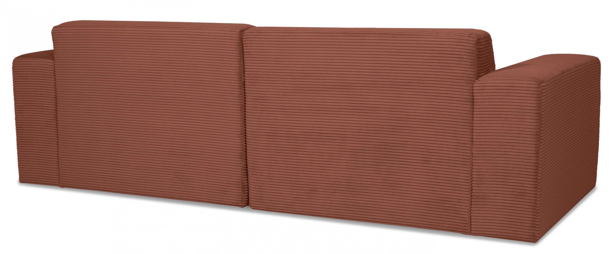 INOSIGN 3-Sitzer »Koa, 228 cm, Modulsofa in Webstoff, Cord«, Designsofa, weicher Lounge-Sitzkomfort, Welleunterfederung, bodentief