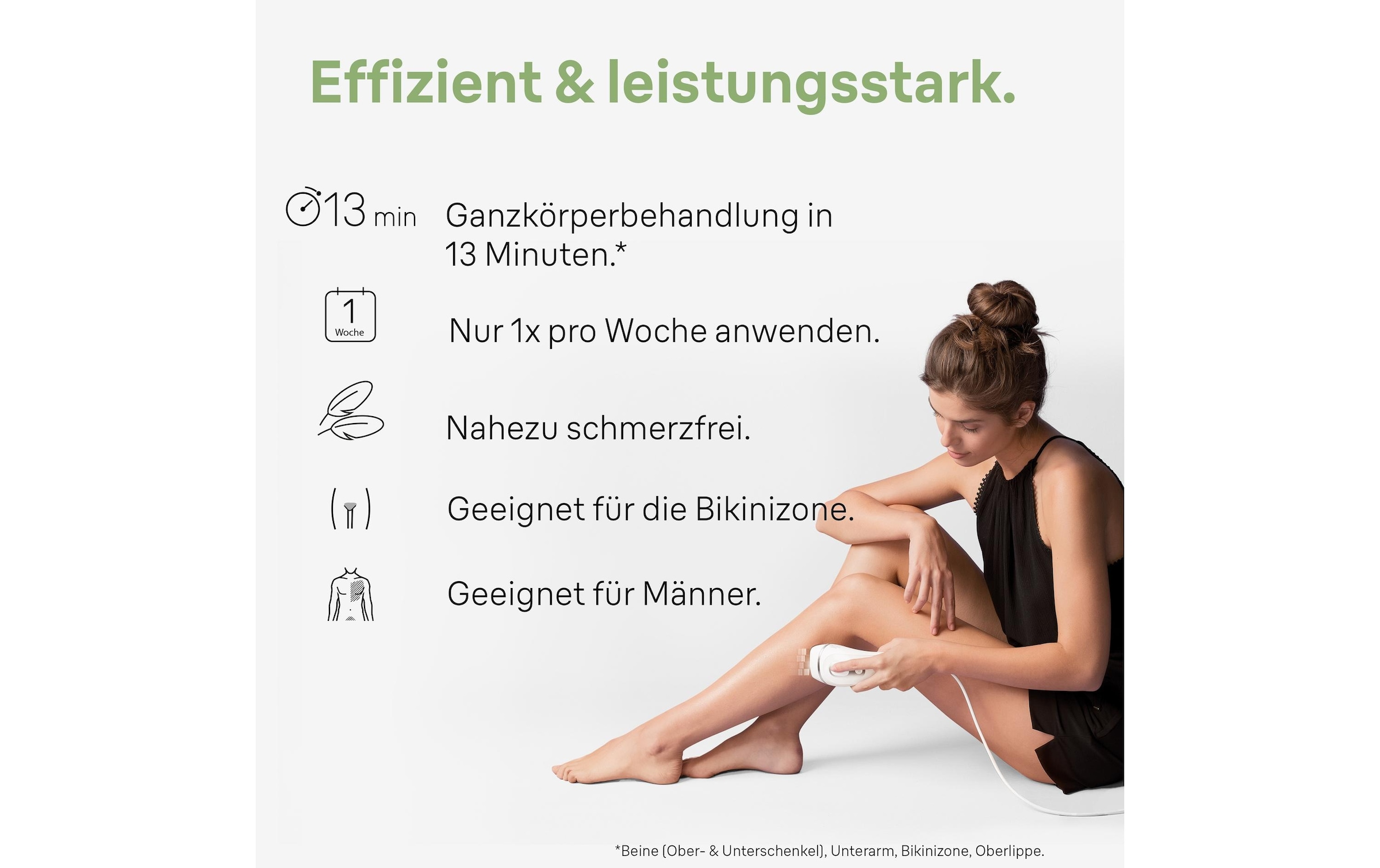 Braun IPL-Haarentferner »Silk-expert Pro 3 PL3230«, 100 Lichtimpulse