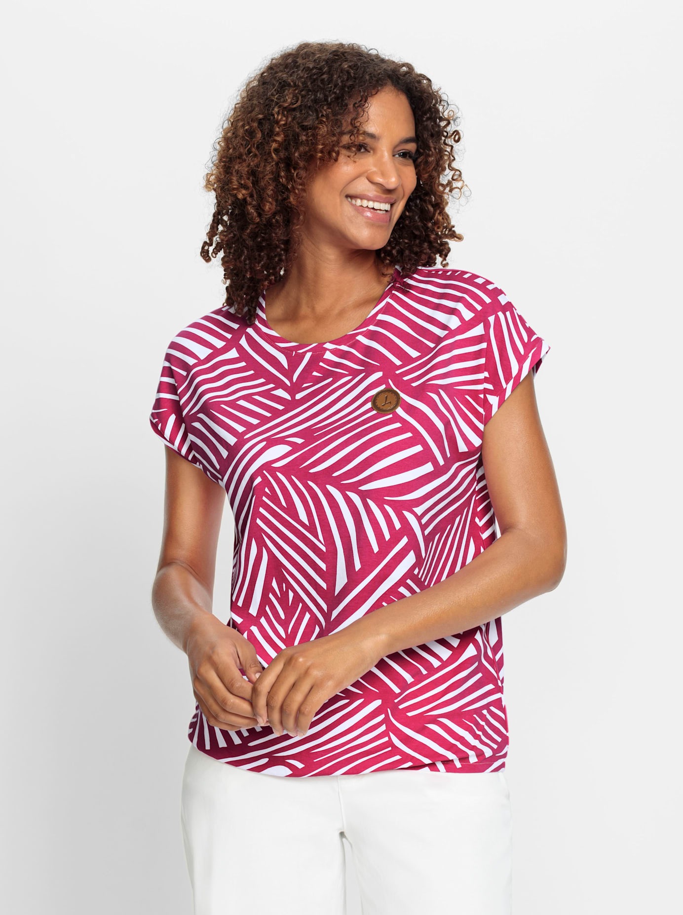Casual Looks Rundhalsshirt »Shirt« 1 Stk.