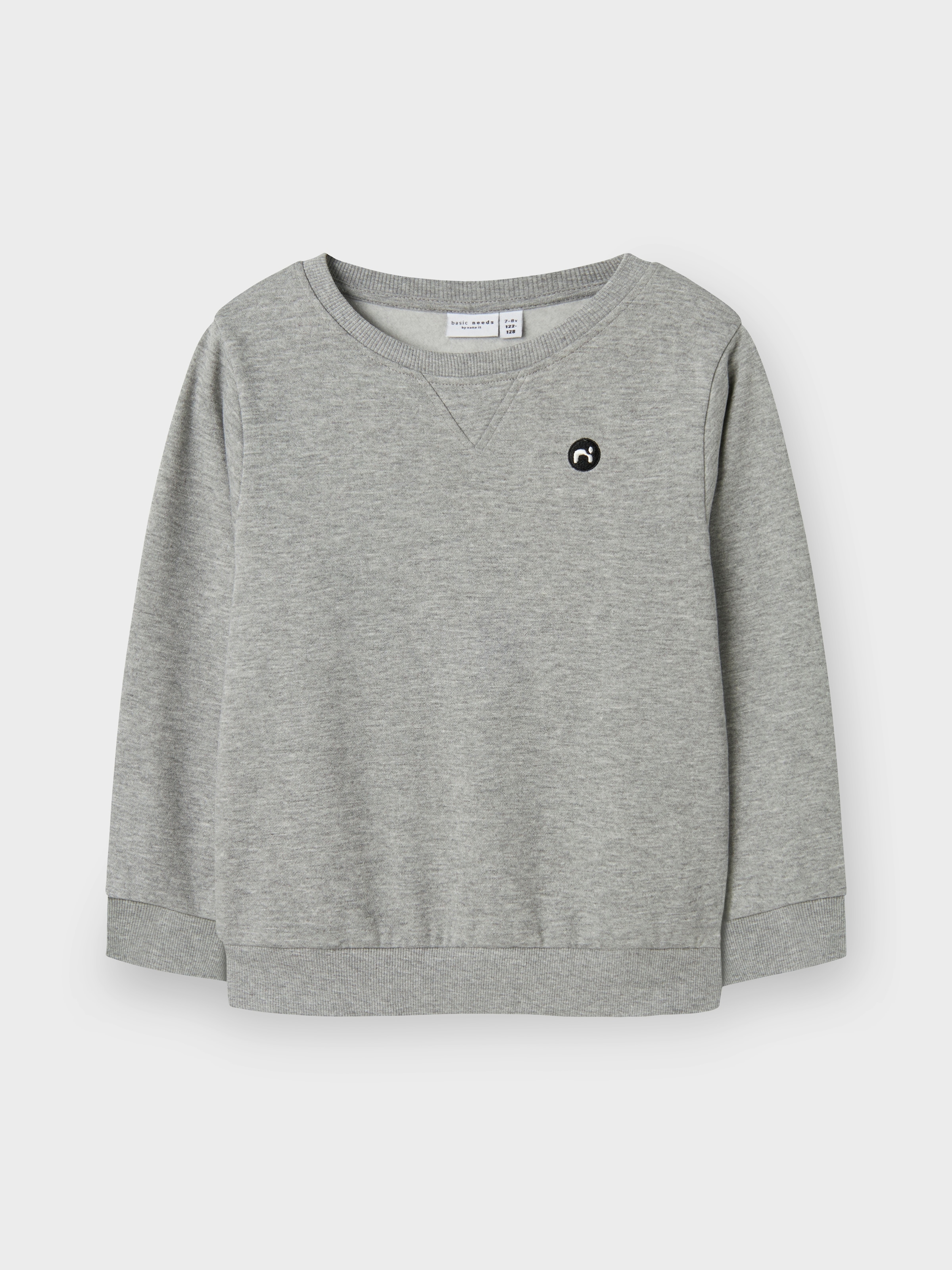 Name It Sweatshirt »NKMVIMO LS SWEAT BRU NOOS«, in klassischer Form und mit Bündchen