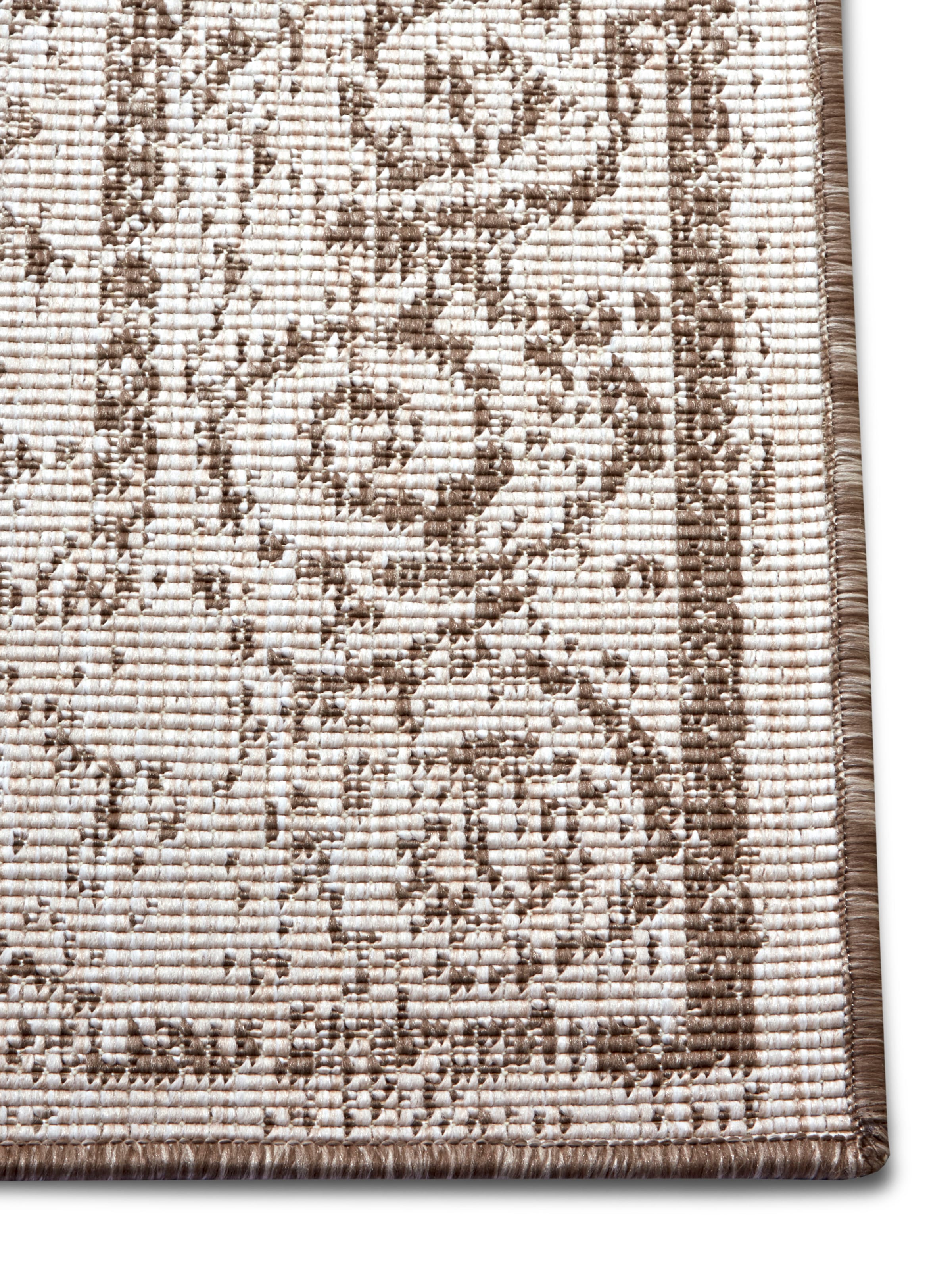 NORTHRUGS Teppich »CEBU Wendeteppich«, rechteckig, In-& Outdoor, Wetterfest, Balkon, Wohnzimmer, Wasserfest, Orientalisch