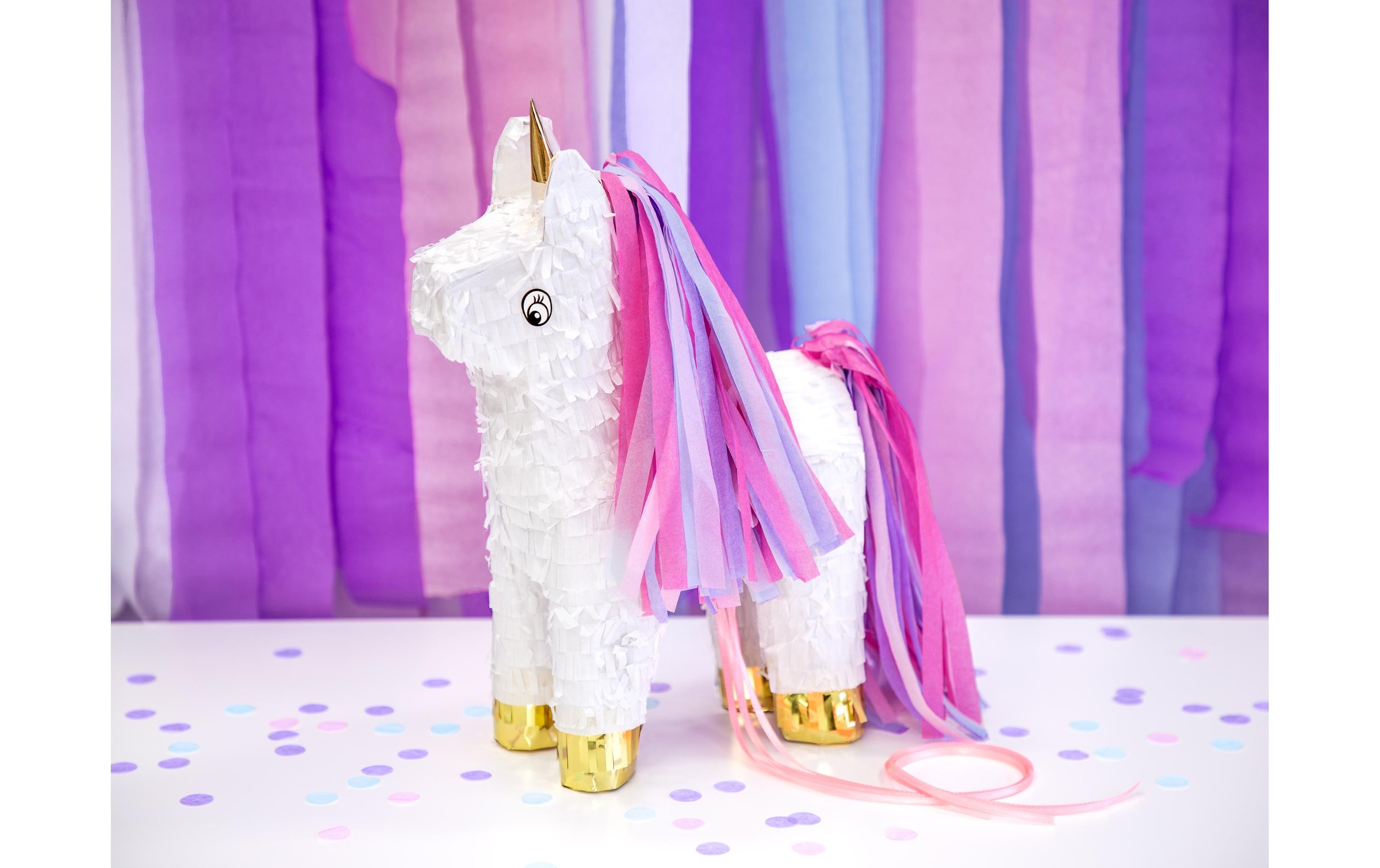 partydeco Girlande »Pinata Einhorn«