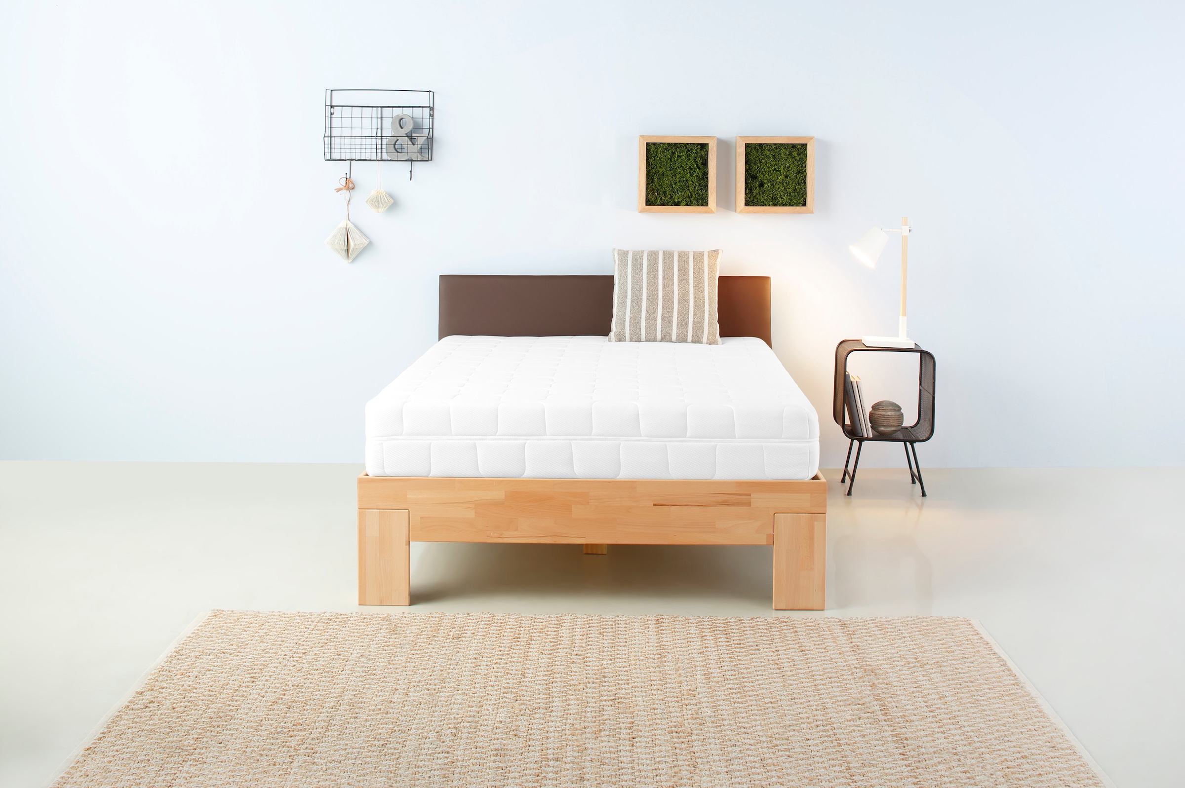 Älgdröm Komfortschaummatratze »Sondervig, 7 Zonen Matratze 90x200 cm, 140x200 cm & weitere Grössen«, 24 cm hoch, Raumgewicht: 28 kg/m³, (1 St.), Matratze H2/ H3/ H4, allergiker geeignet (Hausstauballergiker)