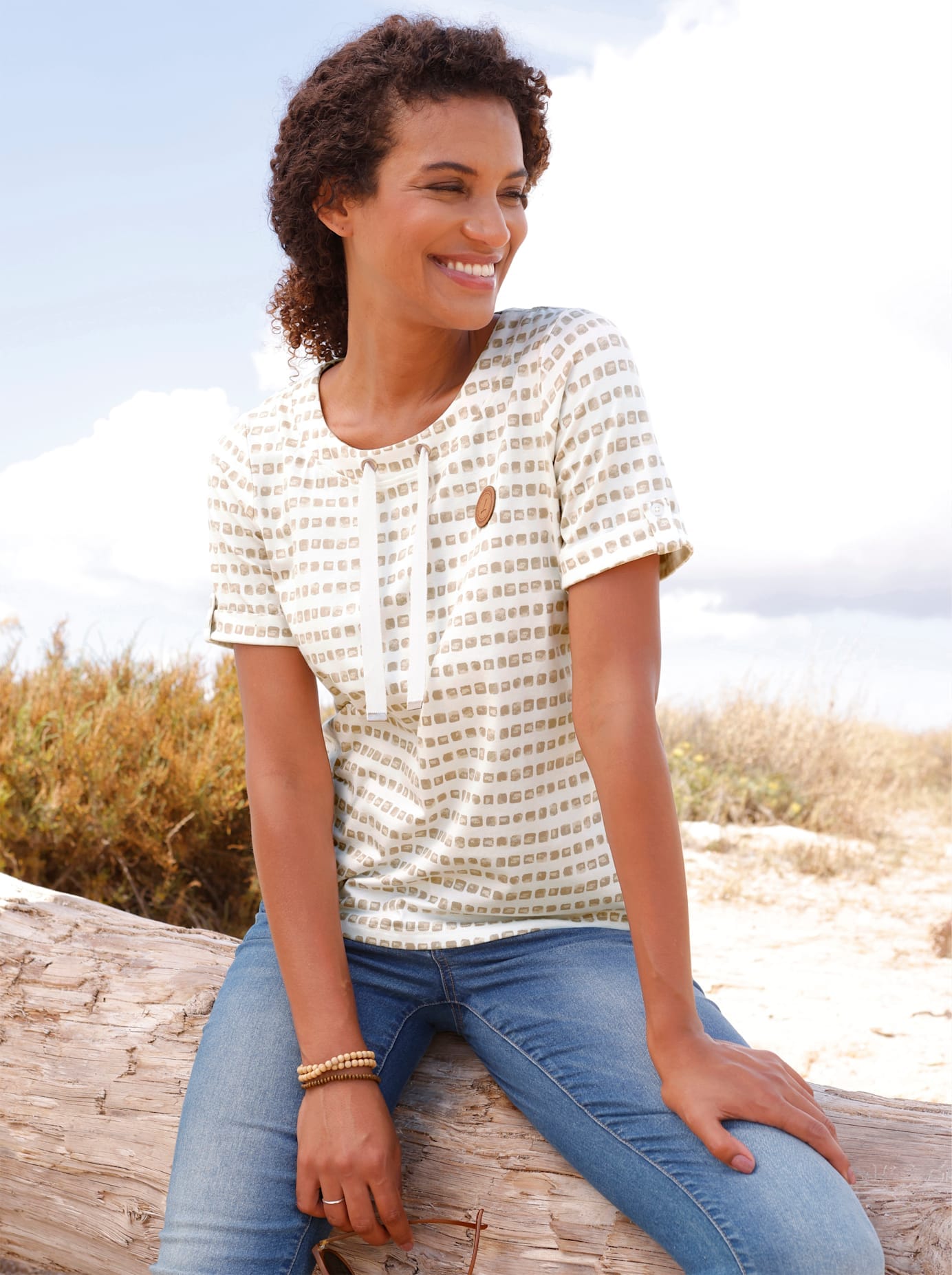 Casual Looks Print-Shirt »Print-Shirt« 1 tlg.