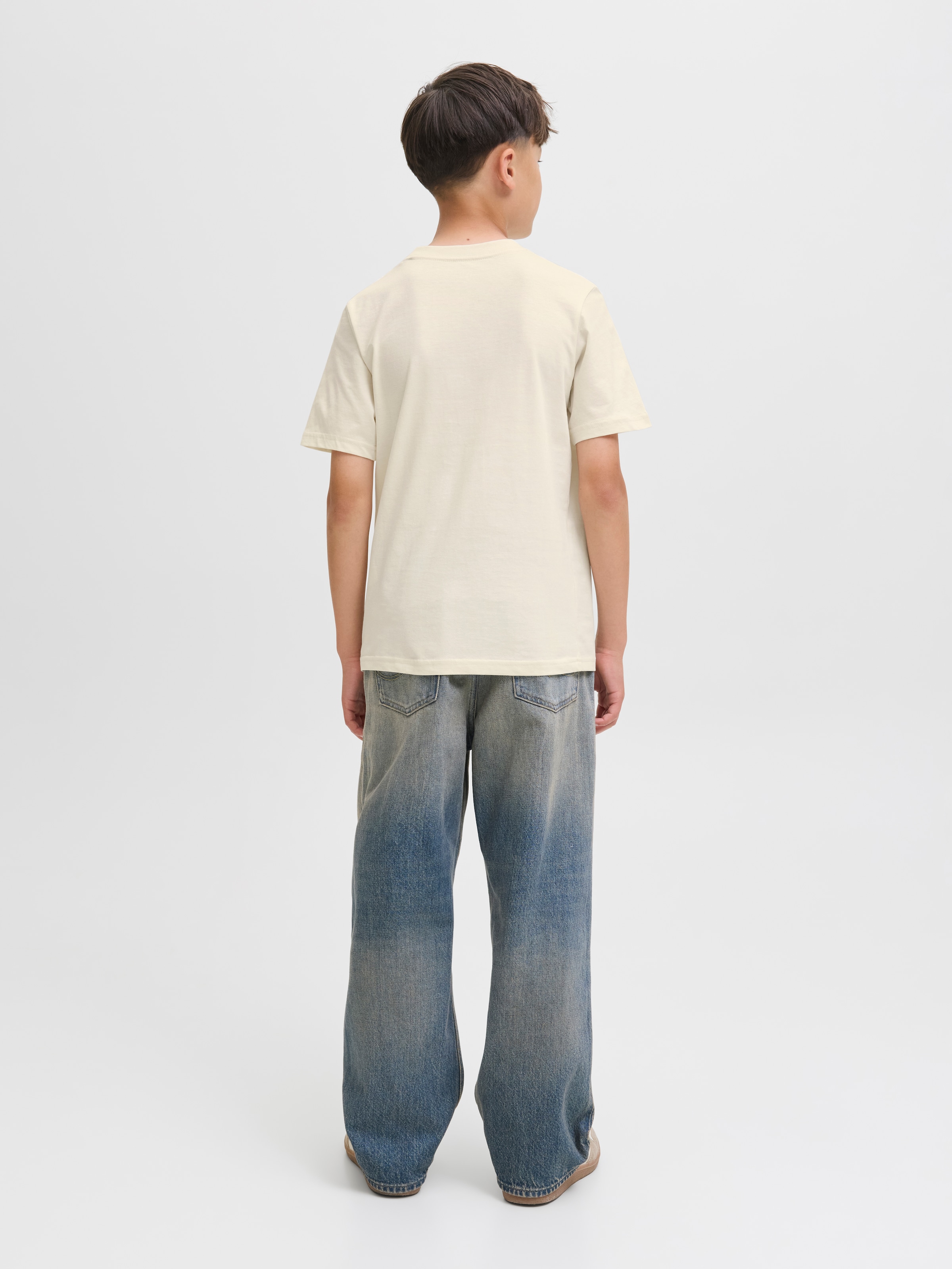 Jack & Jones Junior T-Shirt »JORSKULL NATURE TEE SS CREW NECK SN JNR«