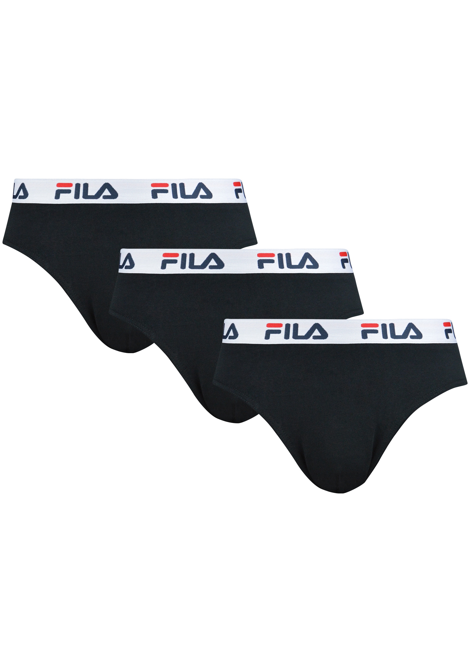 Fila Slip, (3er Pack), mit elastischem Logobund