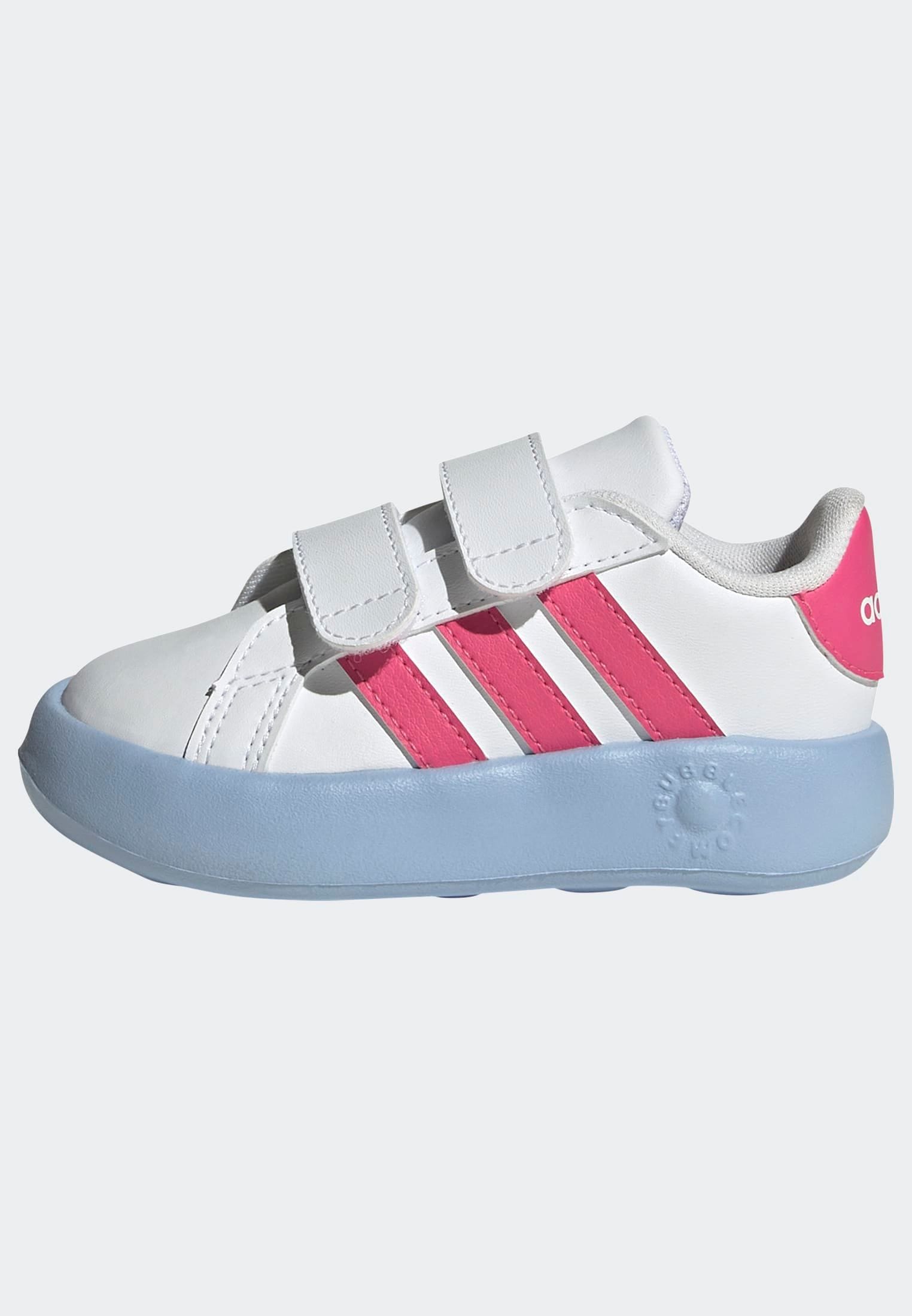 adidas Sportswear Klettschuh »GRAND COURT 2.0 KIDS«, Design auf den Spuren des adidas Superstar, für Kinder