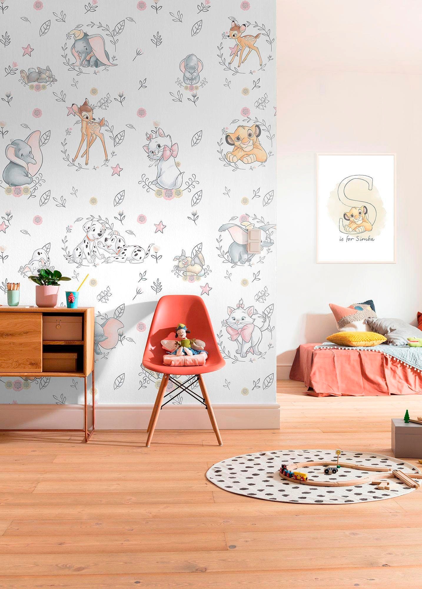 Komar Vliestapete »Digitaldruck Vlies - Best of Friends - Grösse 200 x 280 cm«, bedruckt, Kinderzimmer
