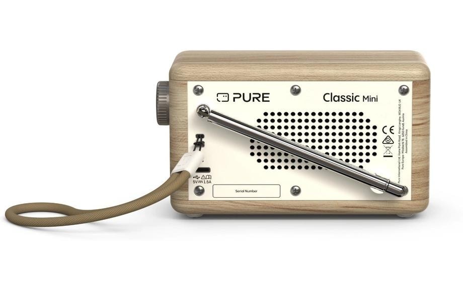 Pure Digitalradio (DAB+) »Classic Mini«, (Bluetooth Digitalradio (DAB+)-FM-Tuner)