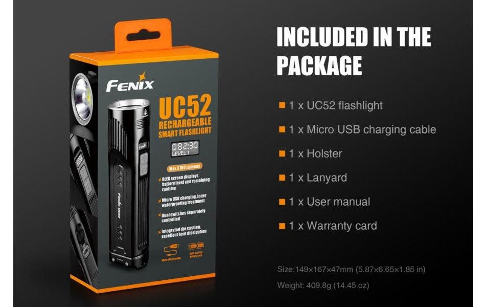 Fenix LED Taschenlampe »UC52«