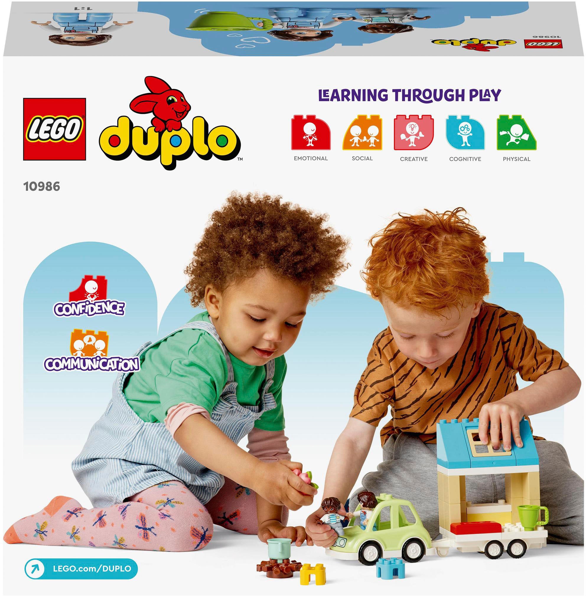 ✵ LEGO® Konstruktionsspielsteine (31 Jelmoli-Versand LEGO® Made Town«, Europe auf Rädern online DUPLO »Zuhause bestellen (10986), in | St.)