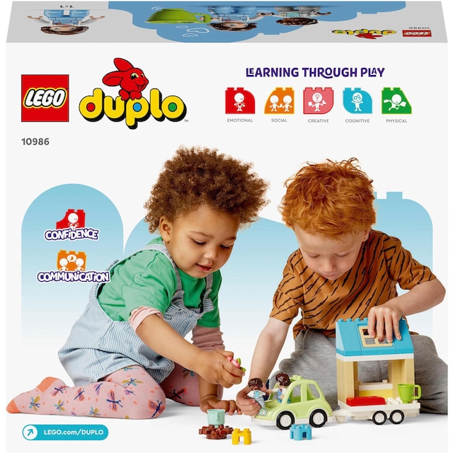 ✵ LEGO® Konstruktionsspielsteine »Zuhause auf Rädern (10986), LEGO® DUPLO  Town«, (31 St.), Made in Europe online bestellen | Jelmoli-Versand