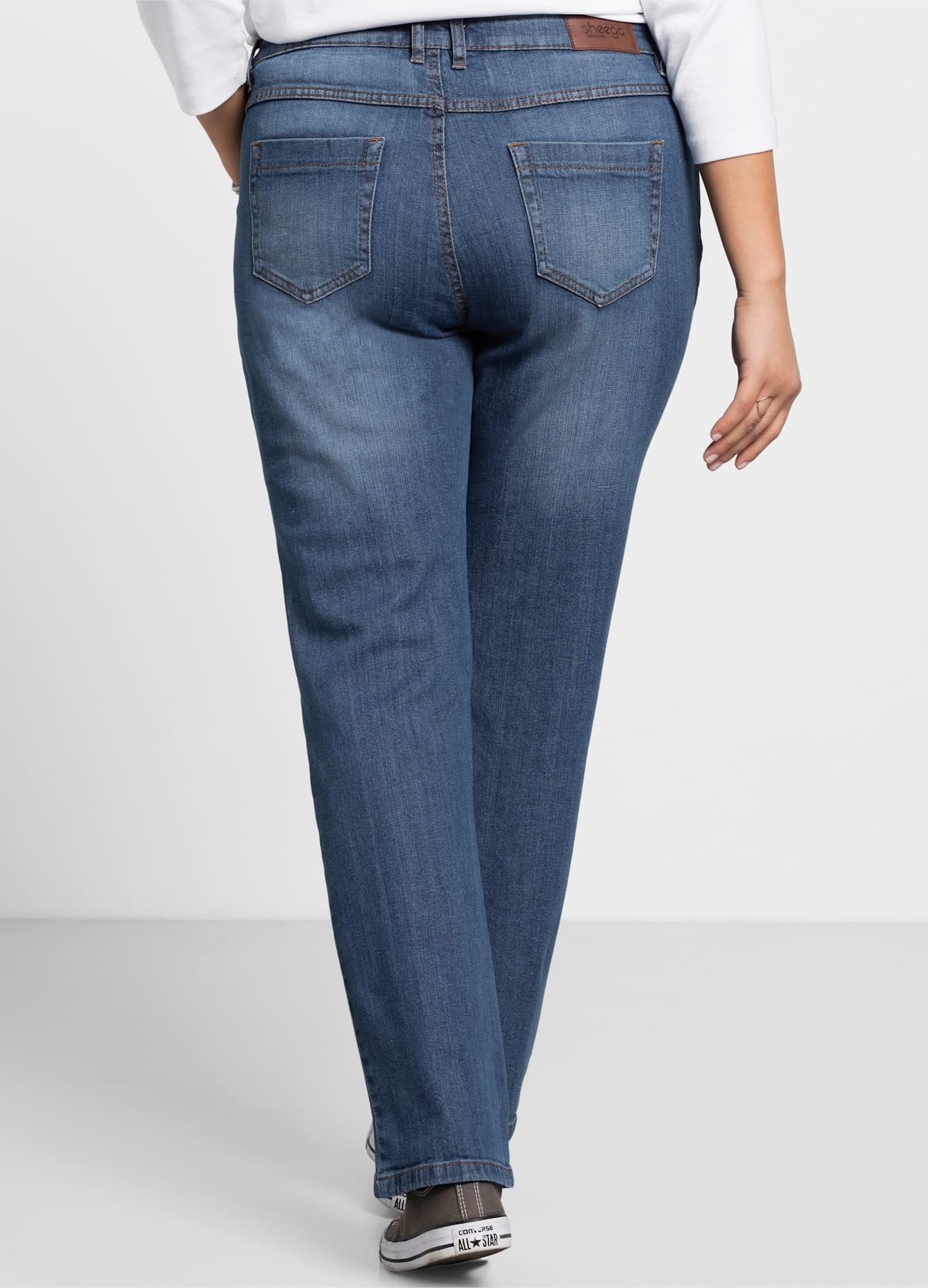 Sheego Stretch-Jeans, (1 tlg.)