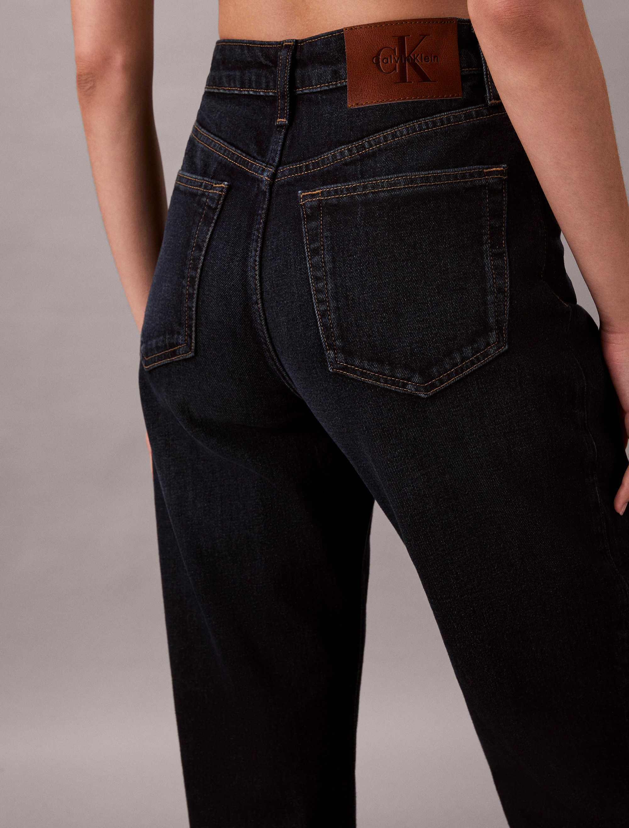Calvin Klein Jeans Gerade Jeans »HIGH RISE STRAIGHT OXBOW«, Regular fit
