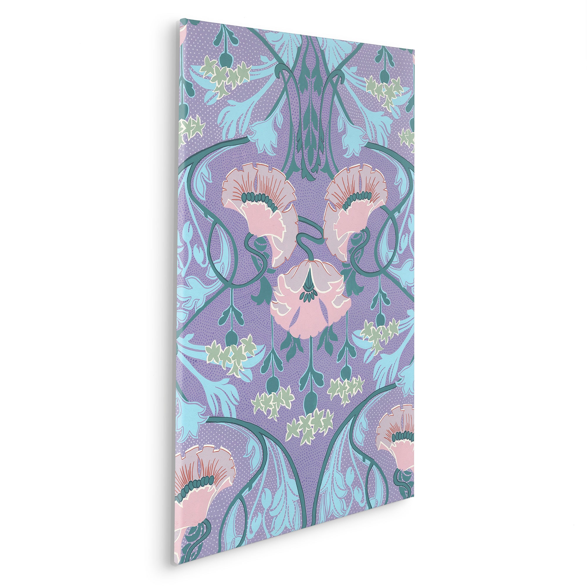Komar Leinwandbild »Mandala Mauve - Grösse 60 x 90 cm«, Natur, (1 St.), Keilrahmenbild mi Echtholzrahmen