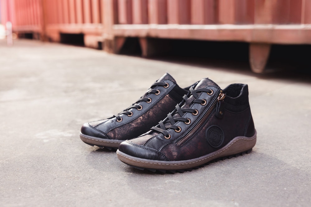 Remonte Schnürboots, Flats, Komfortschuh, Boots mit seitlichem Reissverschluss