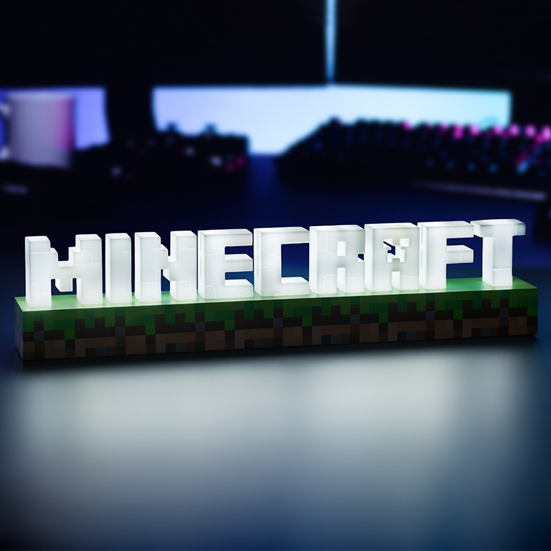 »Minecraft Leuchte« Shop ordern Logo Jelmoli-Online Paladone im Dekolicht LED ❤