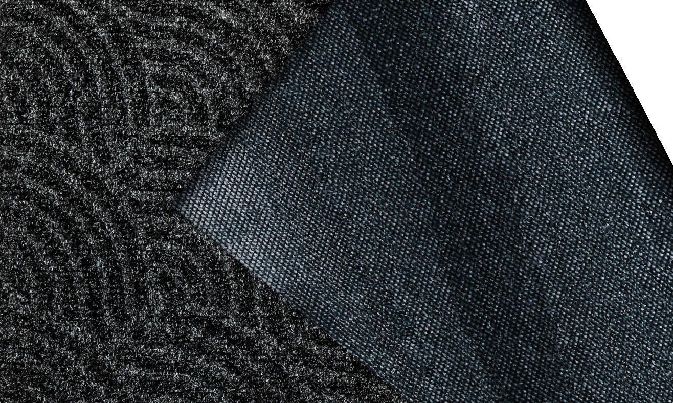 wash+dry by Kleen-Tex Fussmatte »Waves«, rechteckig, 8 mm Höhe, Schmutzfangmatte, In- und Outdoor geeignet, waschbar
