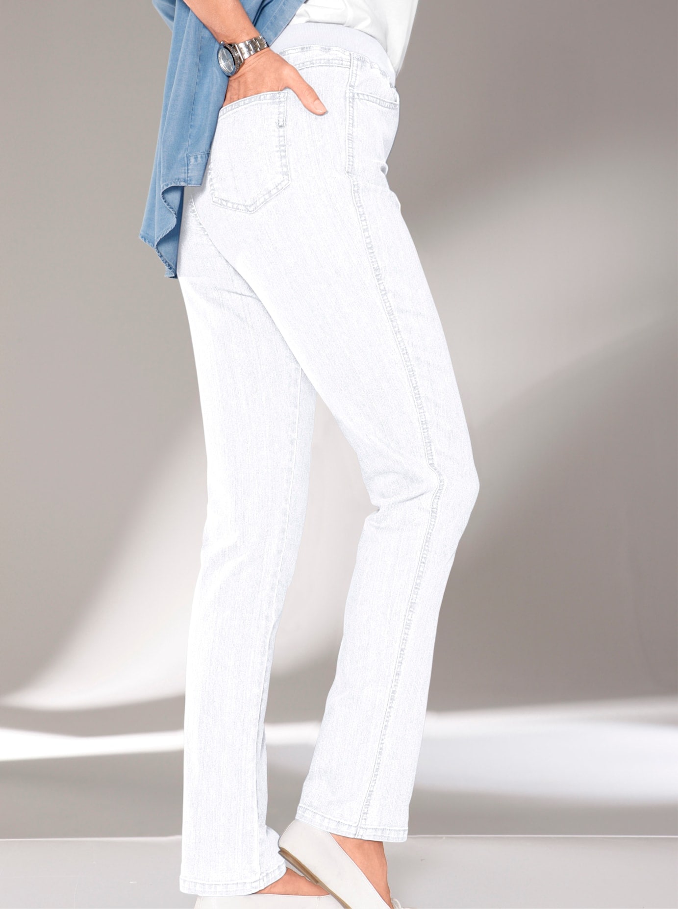 Classic Basics Stretch-Jeans, (1 tlg.)
