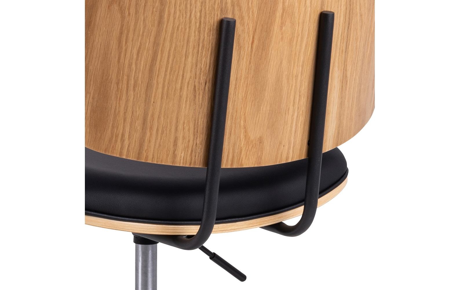 AC Design Schreibtischstuhl »Owen, Schwarz«, Stoff