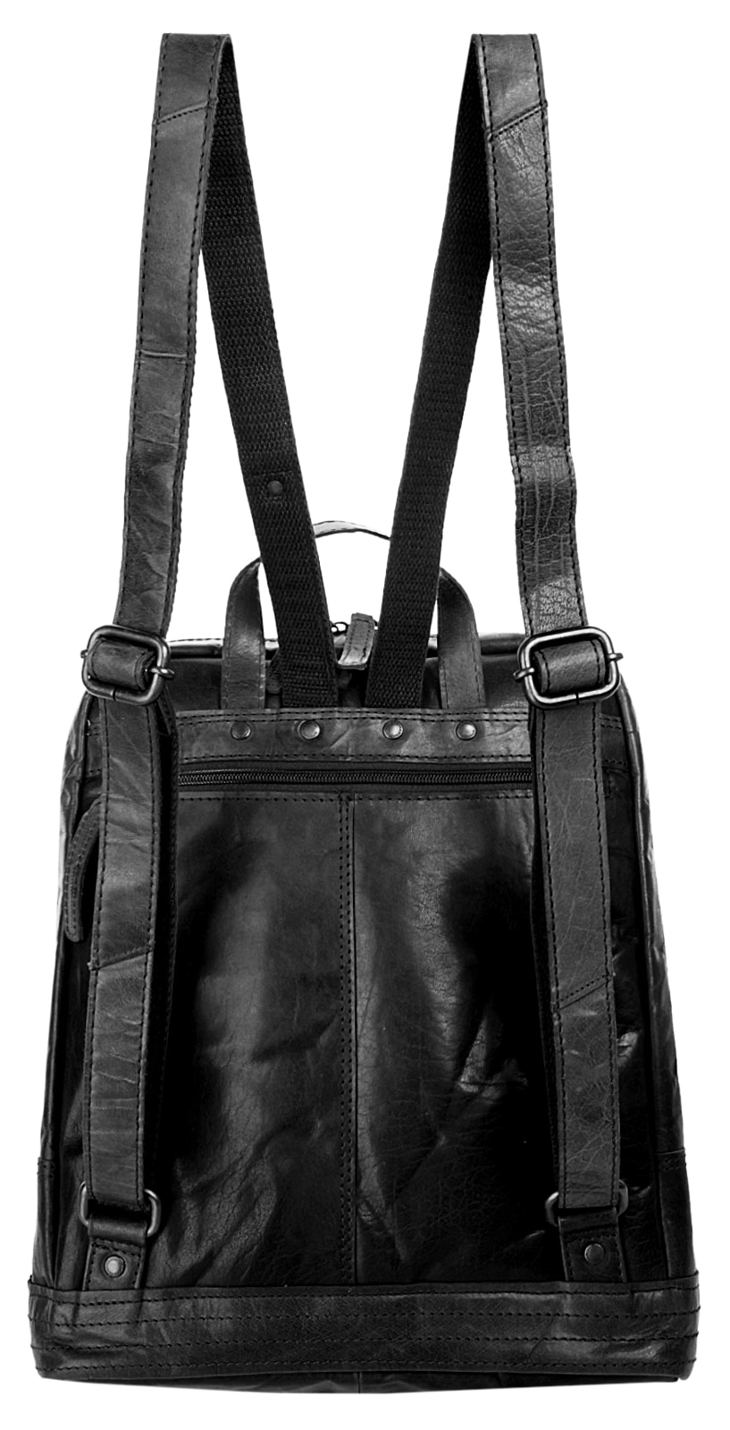 Spikes & Sparrow Laptoprucksack, echt Leder