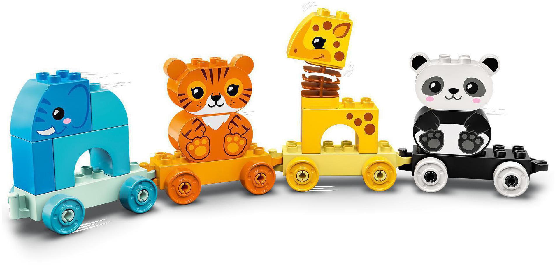 LEGO® Konstruktionsspielsteine »Mein erster Tierzug (10955), LEGO® DUPLO® Creative Play«, (15 St.), Made in Europe
