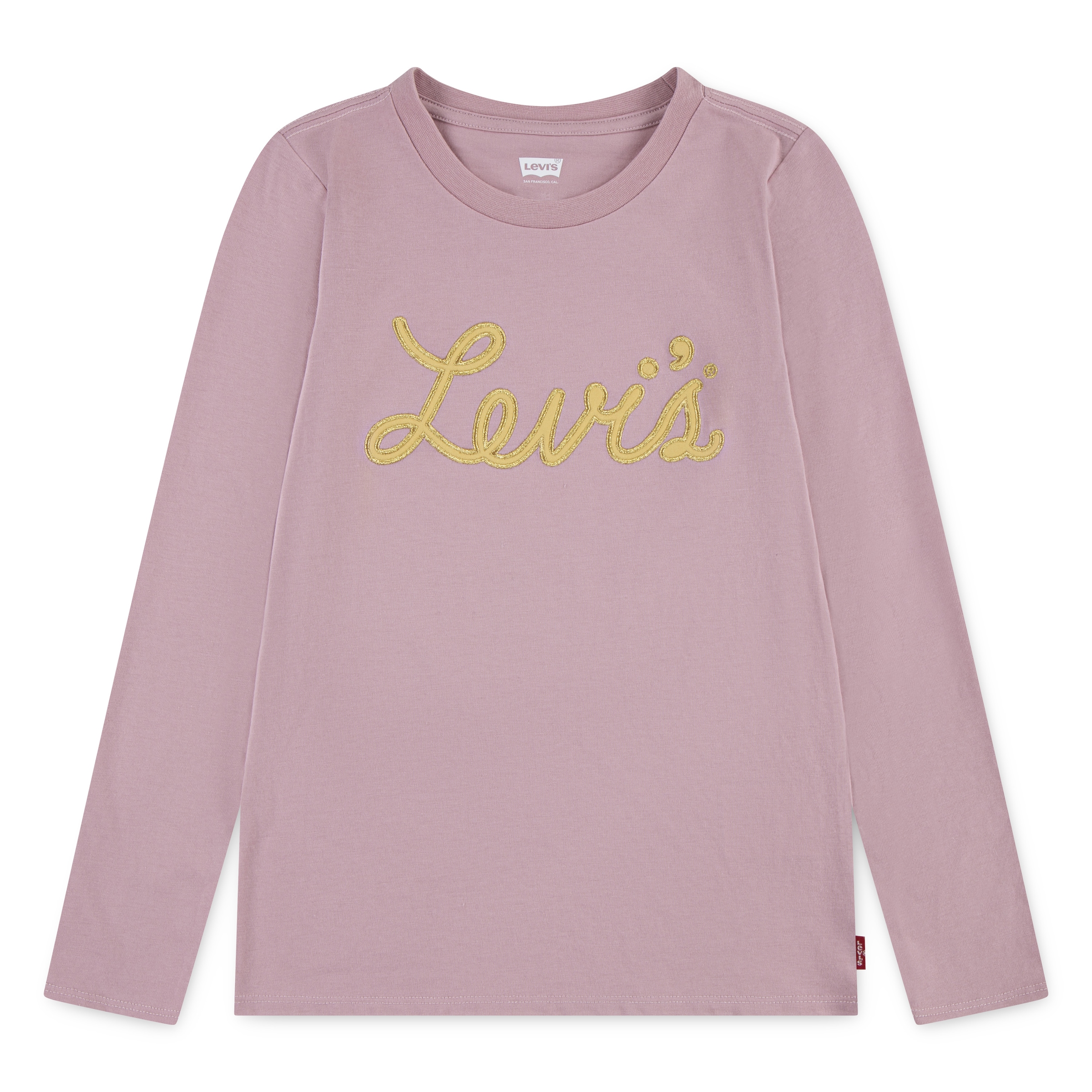 Levi's® Kids Langarmshirt »LVG APPLIQUE LS TOP« mit Glitzereffekt, for Girls