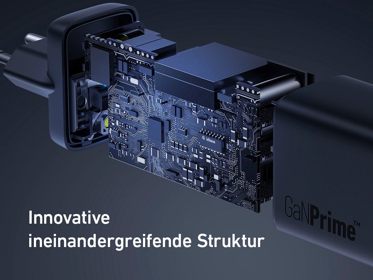 Anker Smartphone-Ladegerät »737 GaN III 3-Port«