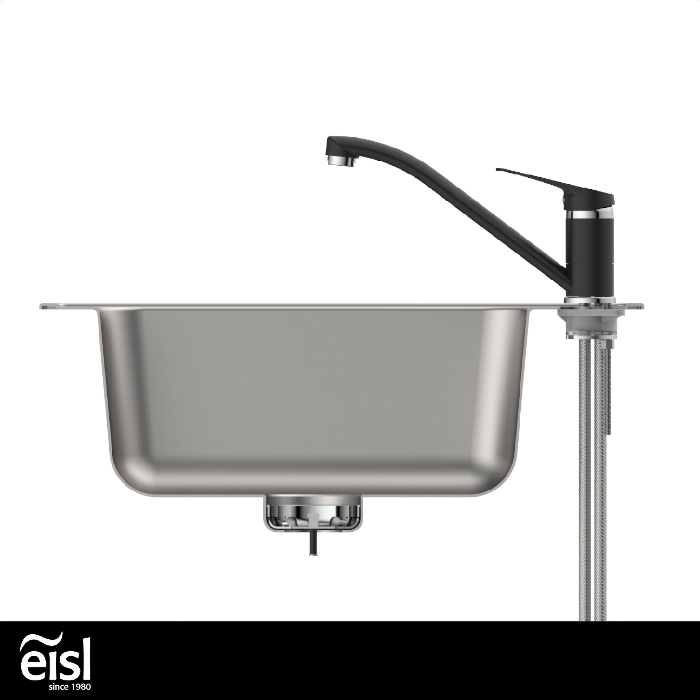 Eisl Spültischarmatur »Speed«, 360° schwenkbarer Wasserhahn, Mischbatterie Küche, Spültischarmatur