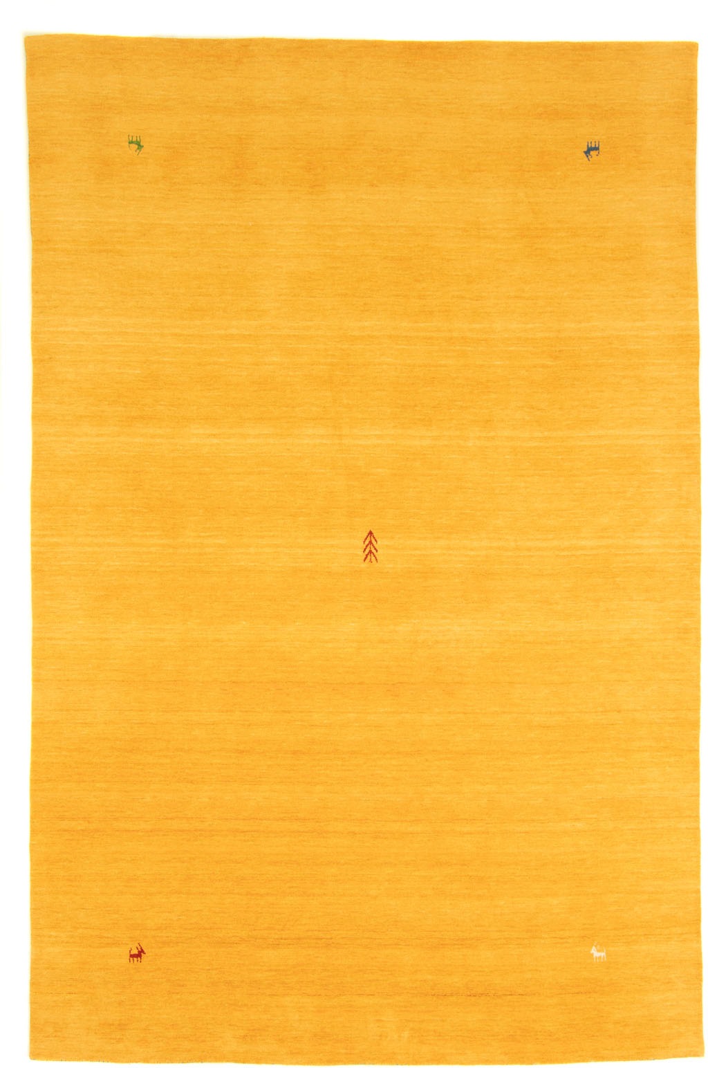 morgenland Wollteppich »Gabbeh Teppich - Indus »Deluxe« Rechteckig«, rechteckig, 1,5 mm Höhe, Sehr weicher Flor