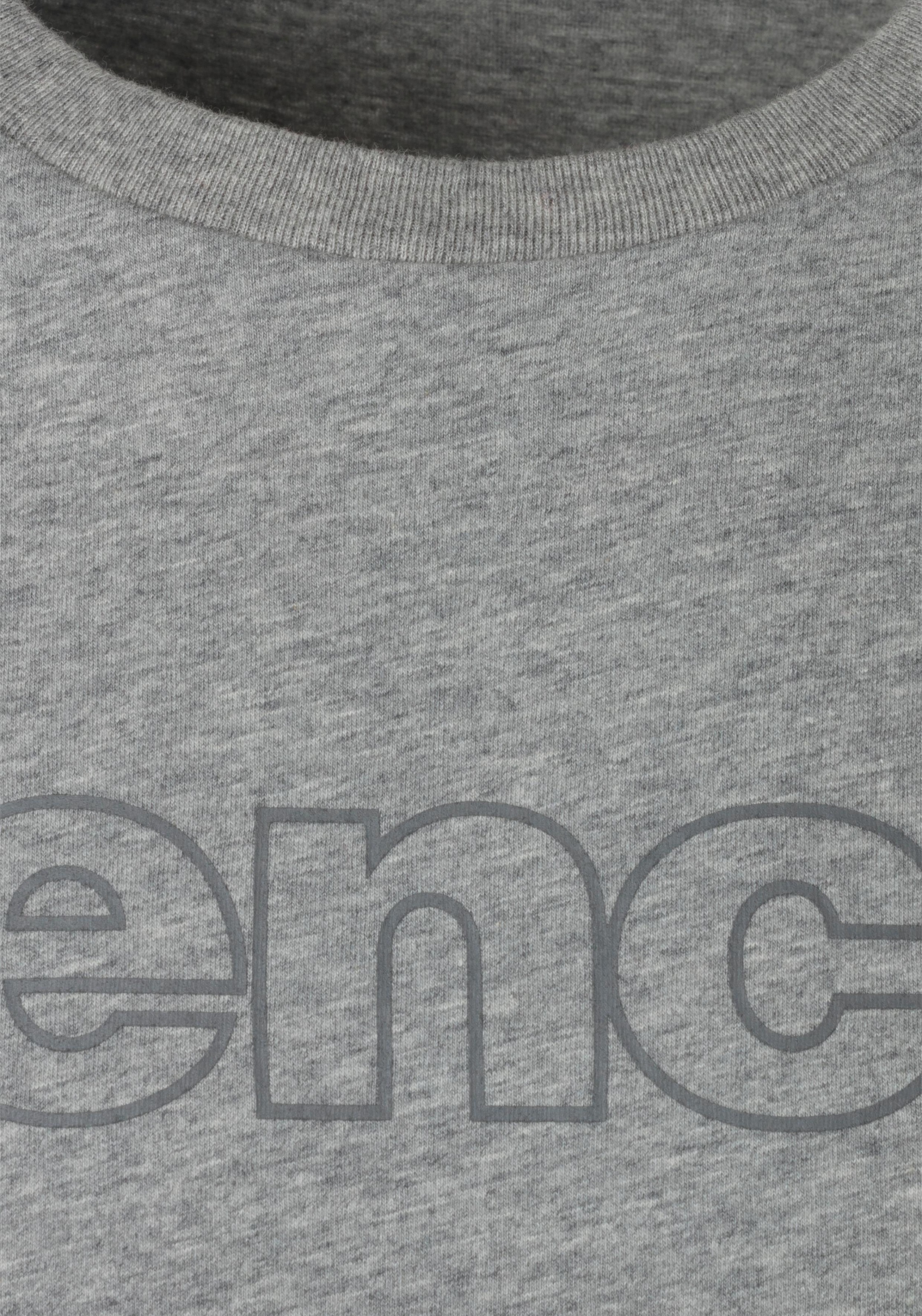 Bench. Loungewear T-Shirt, Shirt mit Logoprint, Basicshirt mit Rundhals aus reiner Baumwolle