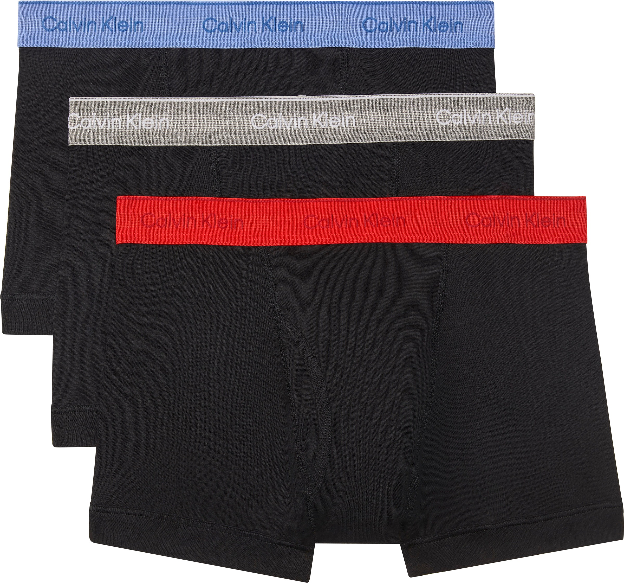 Calvin Klein Underwear Trunk »TRUNK 3PK«, (Packung, 3er-Pack), mit Logo-Elastikbund