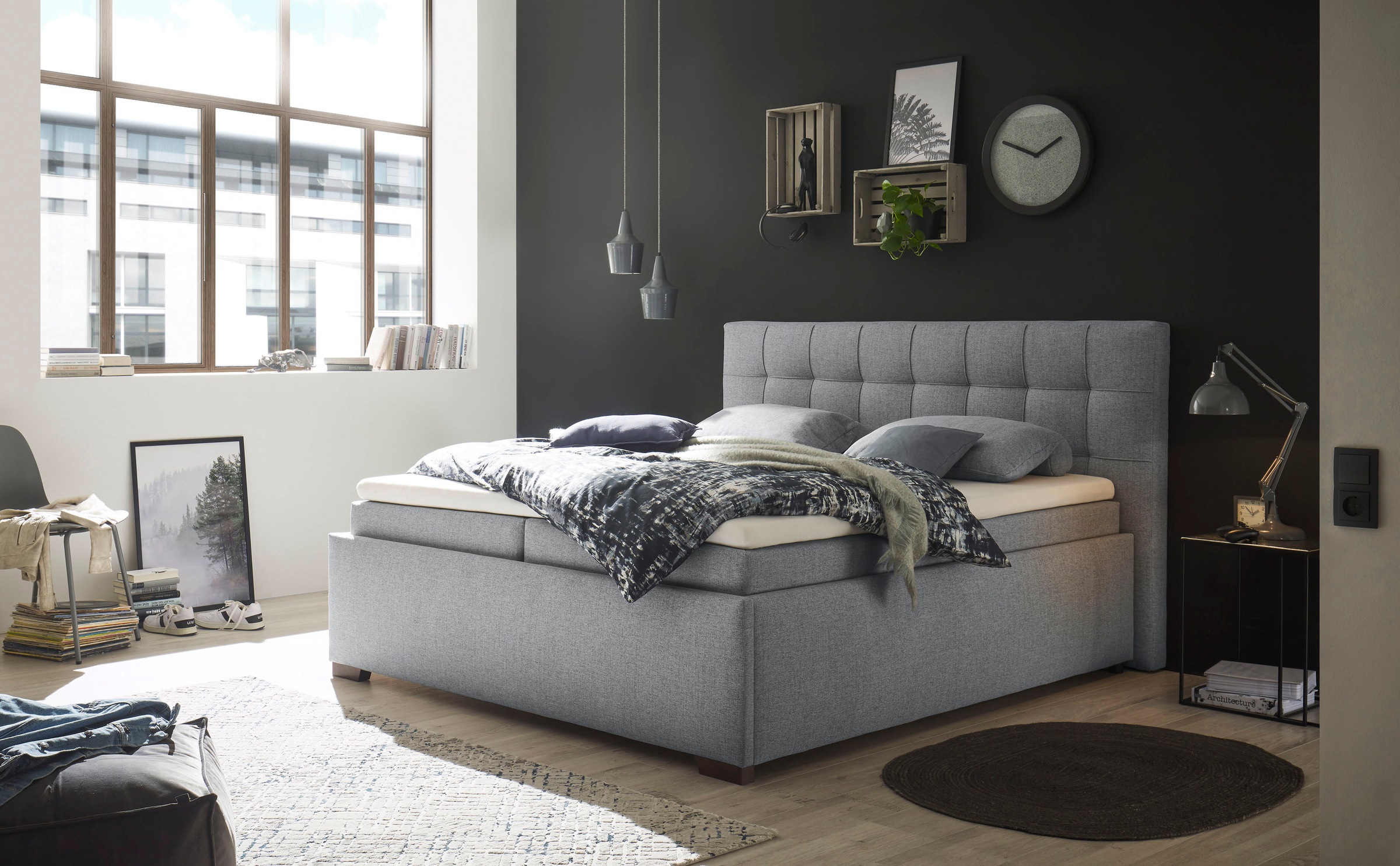 ED EXCITING DESIGN Boxbett »Artos«, inkl. zwei Bettkästen