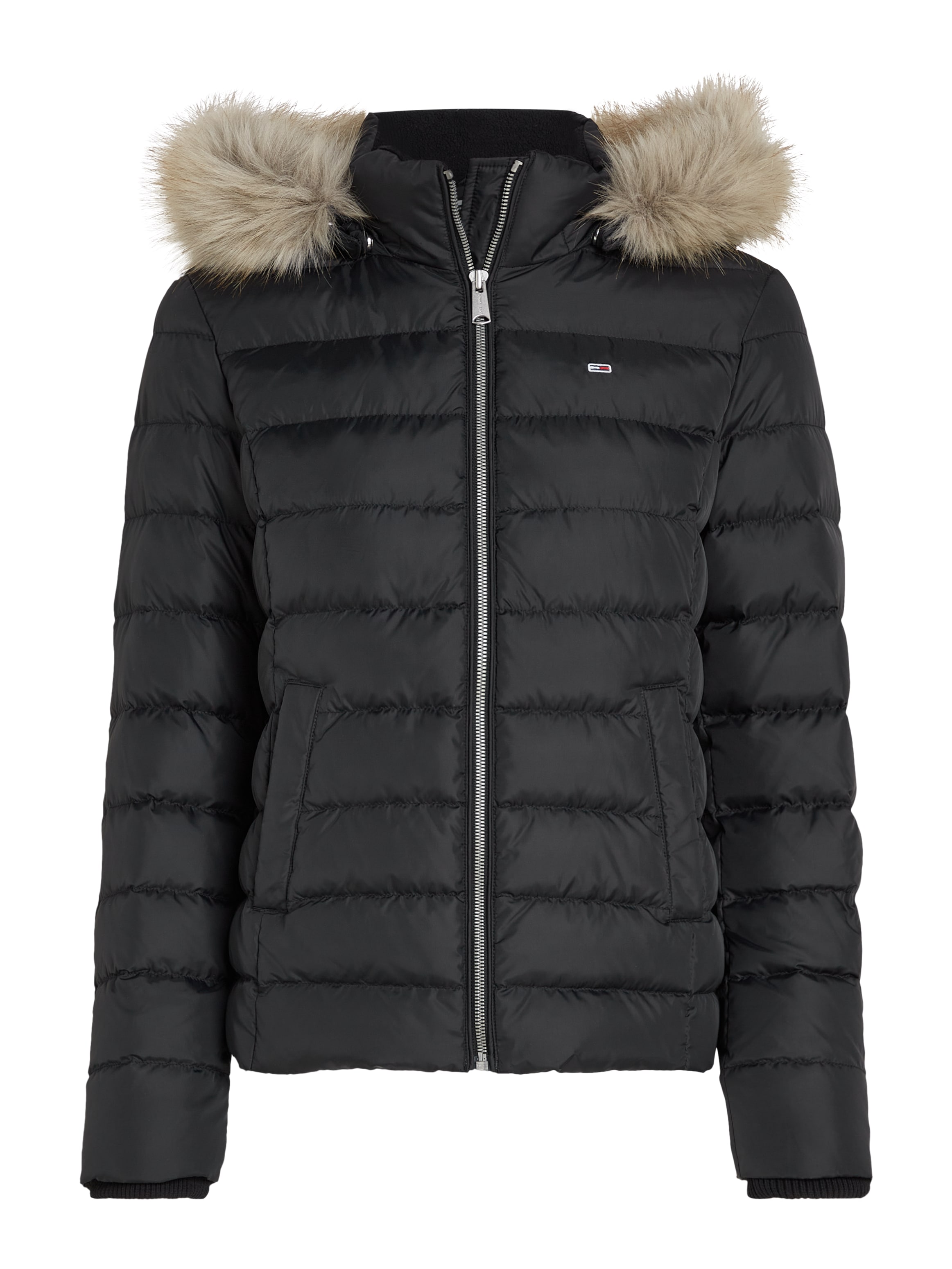 Tommy Jeans Curve Steppjacke »TJW BASIC HOODED DOWN JACKET EXT«, mit Kapuze, in Grossen Grössen, mit Kapuze