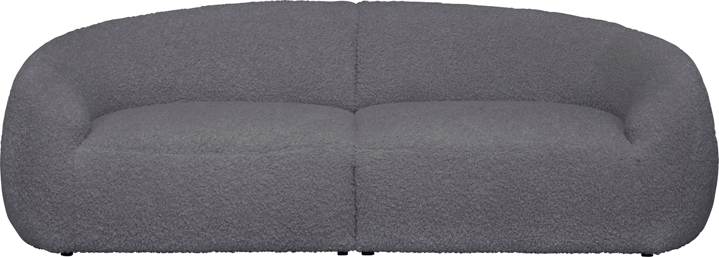 LeGer Home by Lena Gercke Big-Sofa »Designersofa, organische Form, Masse B/T/H: 240/64/81 cm«, mit Wellenunterfederung, auch in Bouclé, passend zur Serie