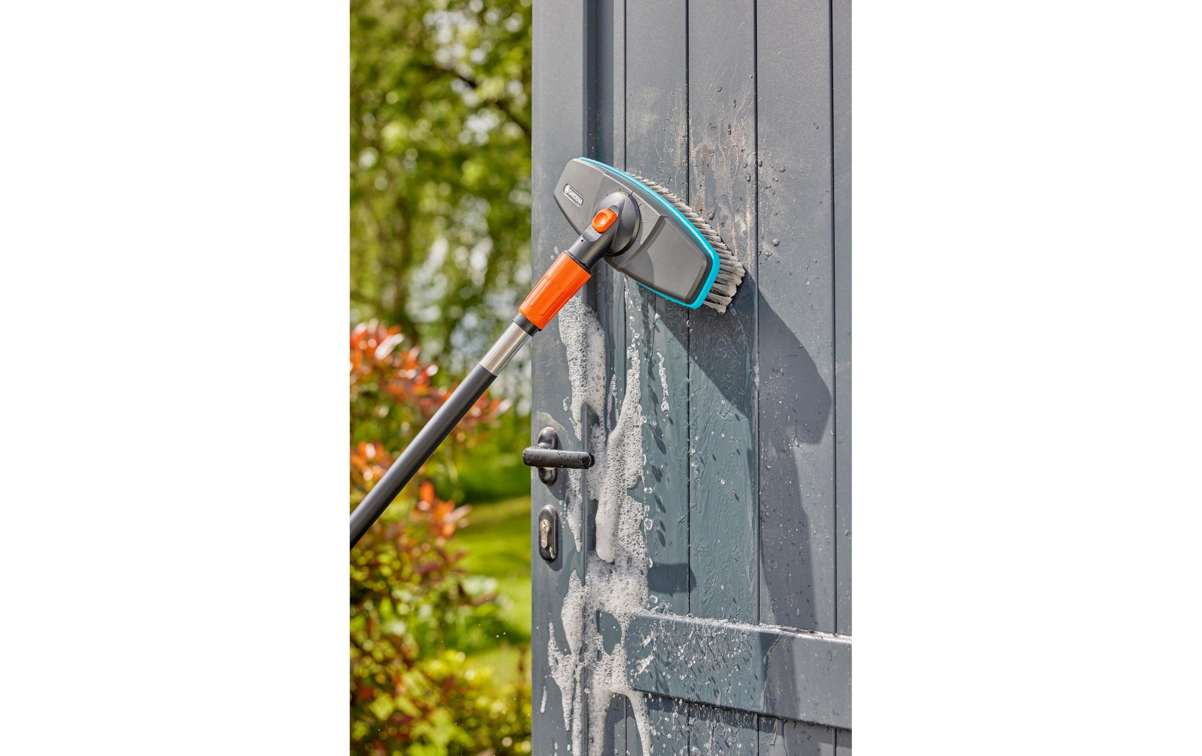 GARDENA Gartenpflege-Set »Wasch-Set mit Stiel soft«