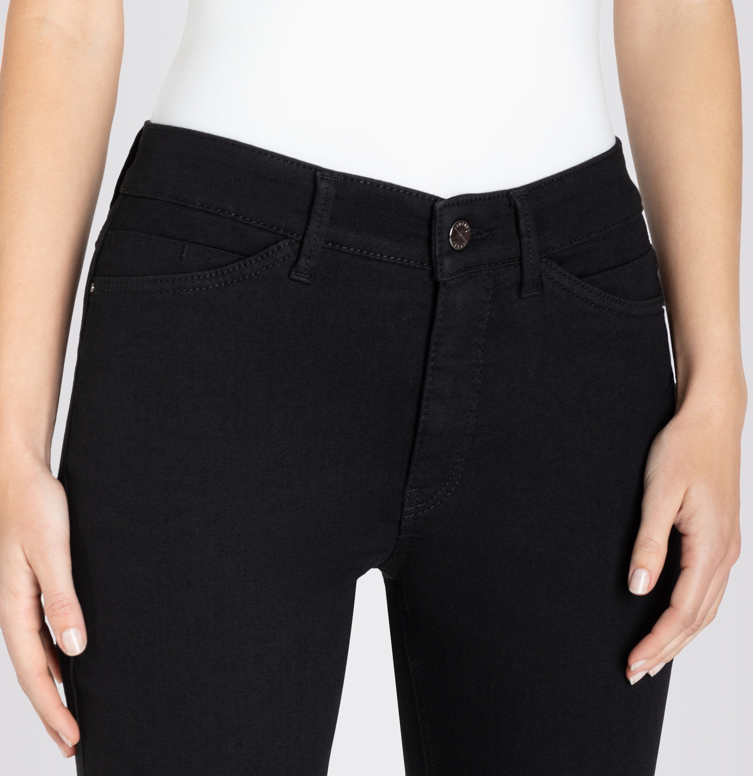 MAC 7/8-Jeans »Dream Chic«, verkürzte Form mit Reissverschluss