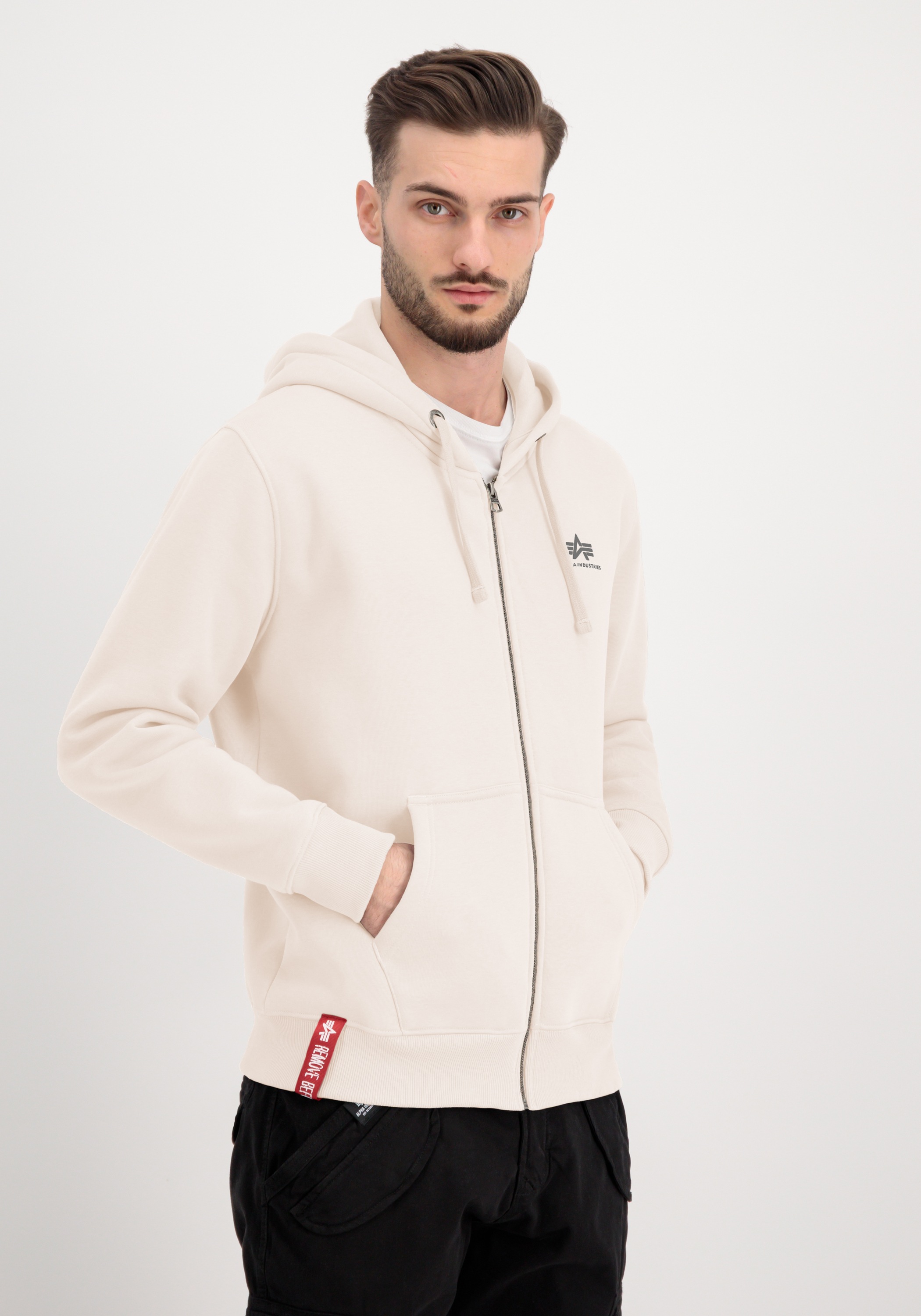 Alpha Industries Hoodie »Alpha Industries Men - Hoodies Basic Zip Hoodie Small Logo«