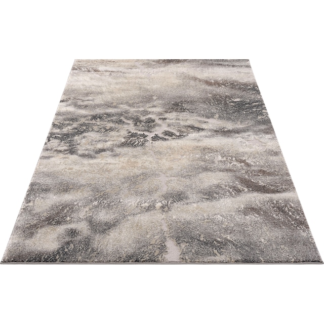 my home Teppich »Marmor«, rechteckig, Teppich in moderner Marmor Optik,  Hoch Tief Effekt, flach, einfarbig online bestellen | Jelmoli-Versand