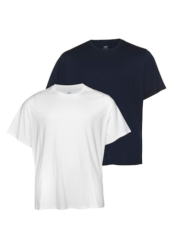 Levi's® Plus T-Shirt »LE BIG 2 PACK TEE«, (Set), in zwei Farben kaufen